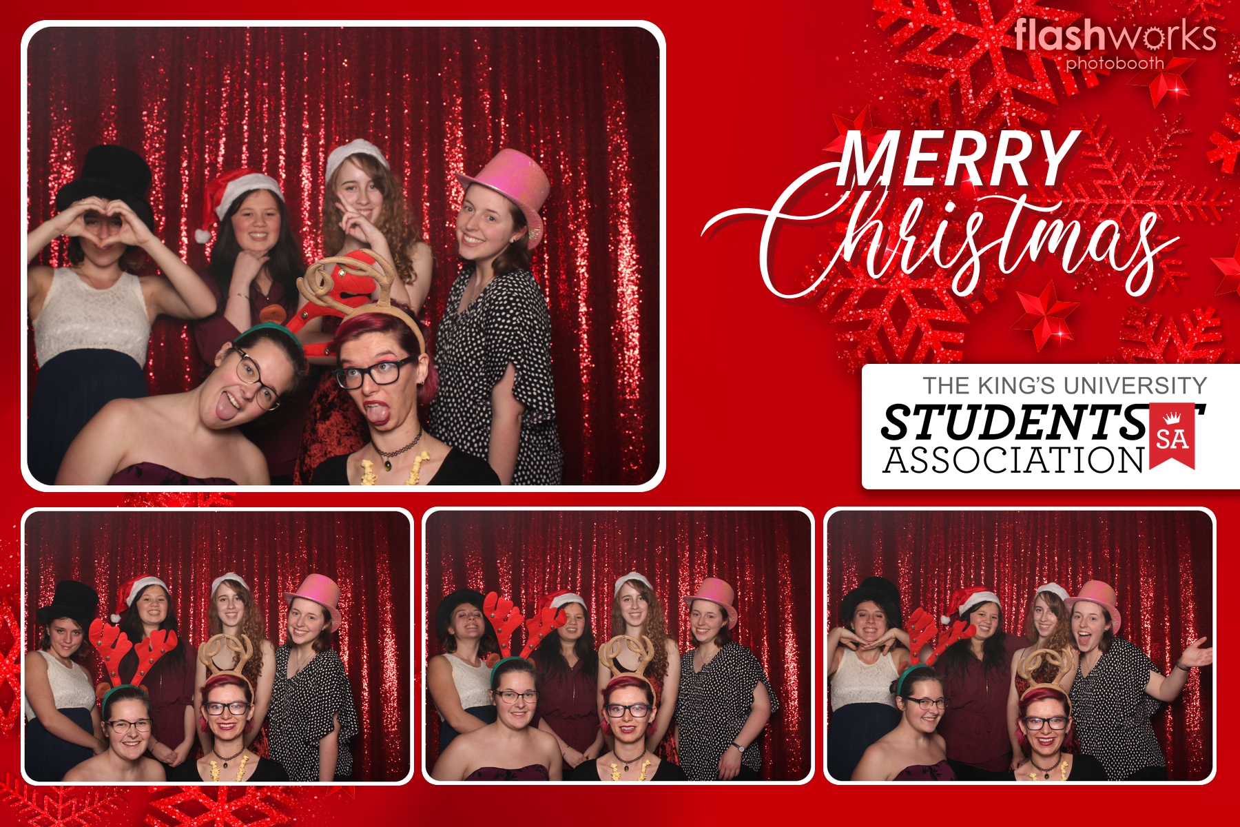 Kings Christmas Party | View more photos from the event at gallery.flashworksphotobooth.com/u/FlashworksPhotoboothInc/Kings-Christmas-Party